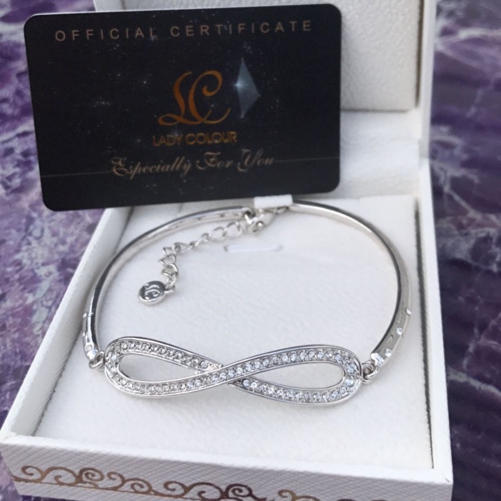 Lady Colour "Eternal Love" Silver Bracelet